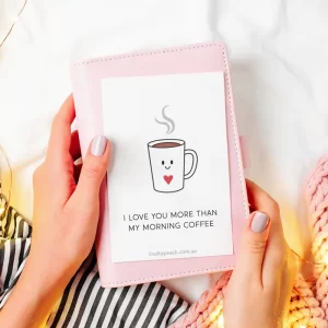 Cute Coffee Love Card