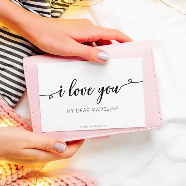 I Love You Custom Card Madeline