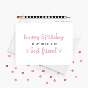 Personalised Birthday Card - Best Friend