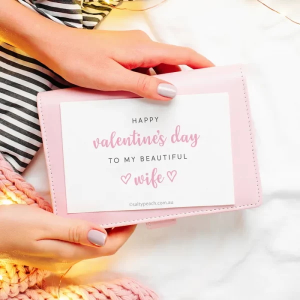 Personalised Valentine Card - Wife