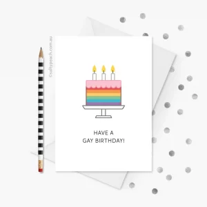 Gay Birthday Card