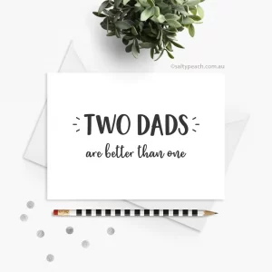 Two Dads Card