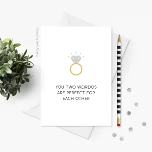 Funny Engagement Card