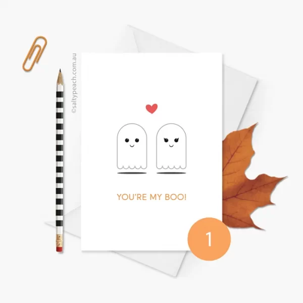 You're My Boo Card Style 1