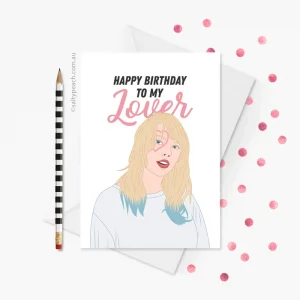 Taylor Swift Lover Birthday Card