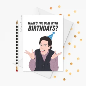Jerry Seinfeld Birthday Card
