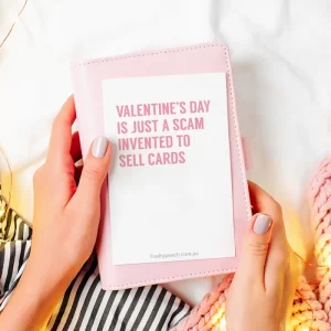 Valentine's Day is a Scam Card