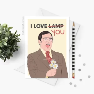 Brick Tamland Valentine Card