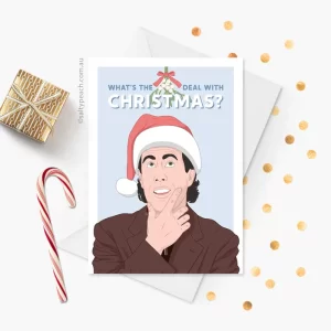 Jerry Seinfeld Christmas Card
