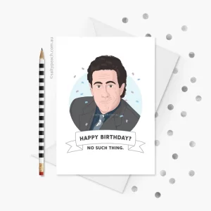 Jerry Seinfeld No Such Thing Birthday Card