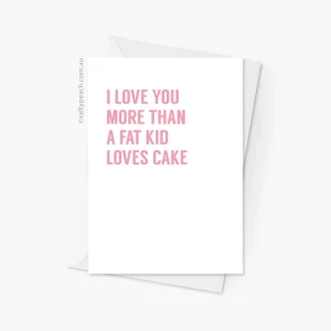 Cake Anniversary Card
