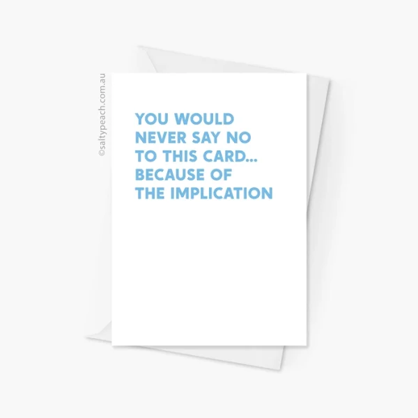 Dennis Reynolds The Implication Quote Blue