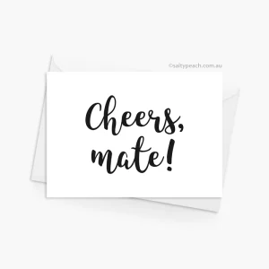 Cheers Mate Thank You Card