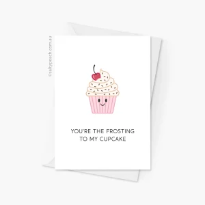 Cupcake Anniversary Card