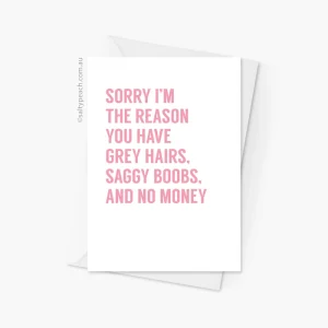 Grey Hairs Mother's Day Card