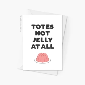 Totes Not Jelly Red