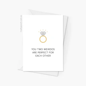 Funny Engagement Card