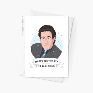 Jerry Seinfeld No Such Thing Birthday Card