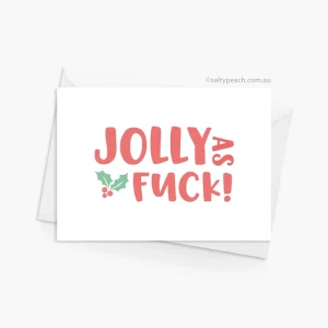 Jolly as Fuck Christmas Card
