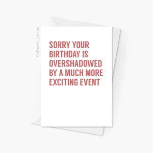 Birthday Christmas Card