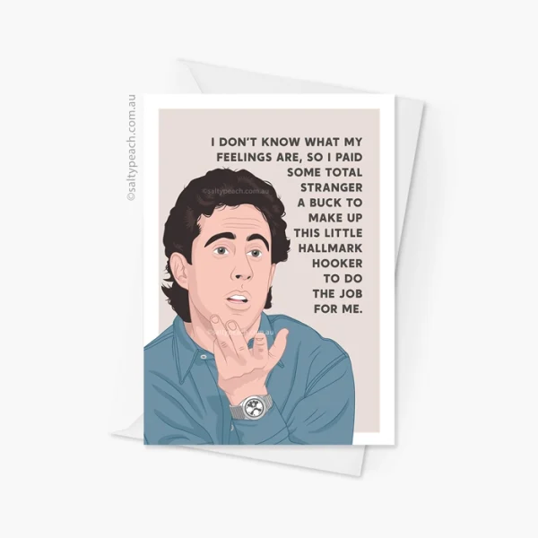 Jerry Seinfeld Hallmark Card