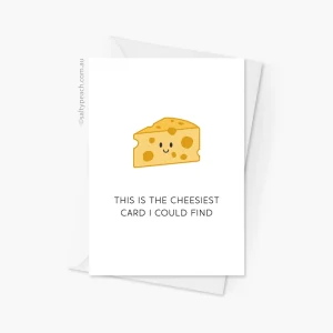 Cheesy Anniversary Card